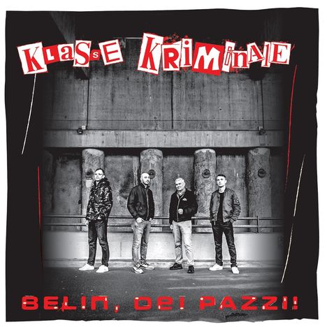 Klasse Kriminale: Belin, Dei Pazzii (Clear Green-White-Red-Splatter, LP