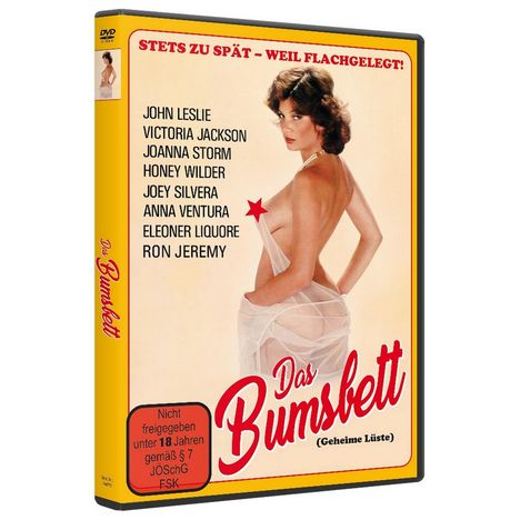 Das Bumsbett - Stets zu spät, weil flachgelegt!, DVD