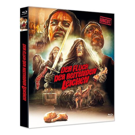 Der Fluch der reitenden Leichen - Die Rückkehr der Tempelritter (Blu-ray), Blu-ray Disc