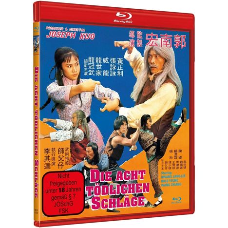 Die acht tödlichen Schläge (Blu-ray), Blu-ray Disc