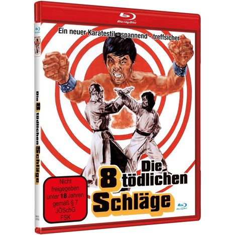 Die acht tödlichen Schläge (Blu-ray), Blu-ray Disc