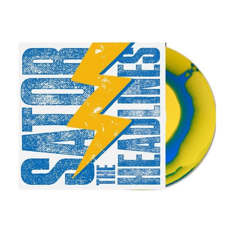 the Headlines: Split EP (Ltd Blue & Yellow Swirl Vinyl Ed.), Single 12"