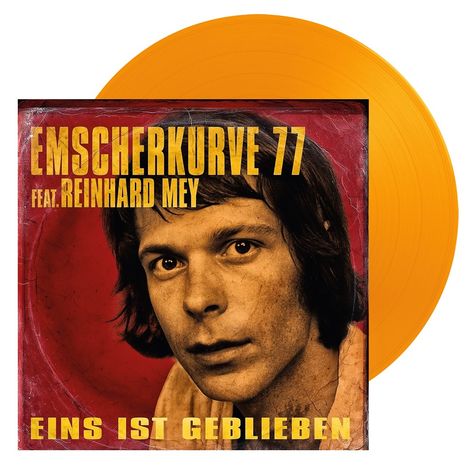 Emscherkurve 77 & Reinhard Mey: Eins ist geblieben / Alchemie (Oranges Vinyl), Single 10"