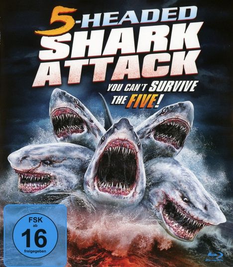 5-Headed Shark Attack (Blu-ray), Blu-ray Disc