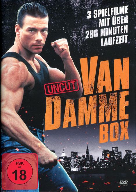 Van Damme Action-Box (3 Filme-Uncut-Edition), DVD