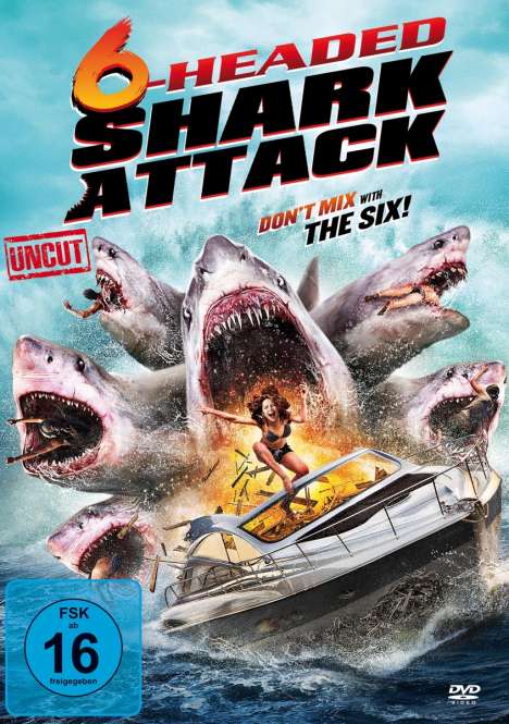 6-Headed Shark Attack, DVD