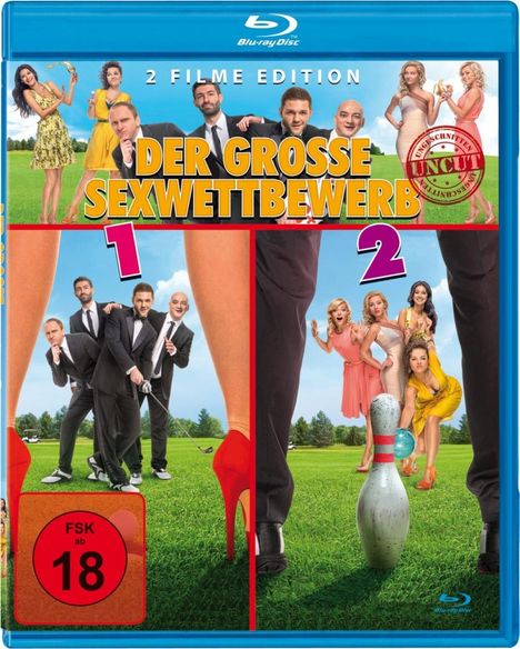 Der grosse Sexwettbewerb 1 &amp; 2 (Blu-ray), Blu-ray Disc