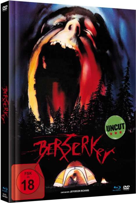 Berserker (Blu-ray &amp; DVD im Mediabook), 1 Blu-ray Disc und 1 DVD