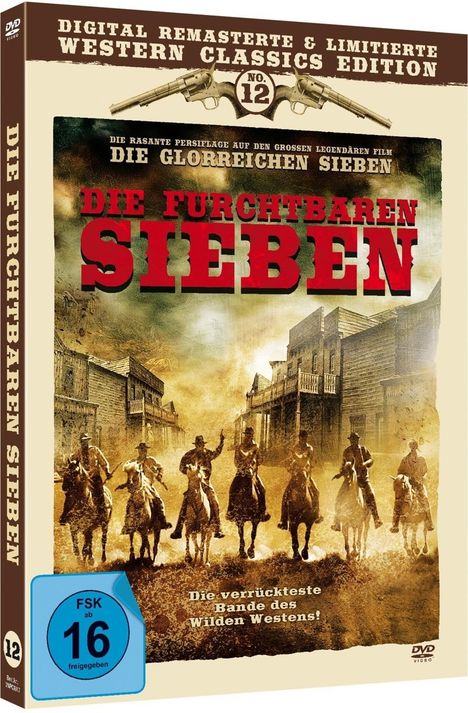Die furchtbaren Sieben (Limited Edition im Mediabook), DVD
