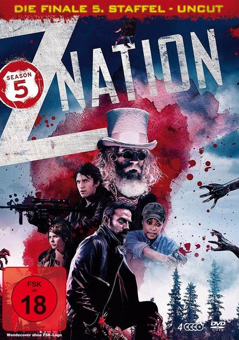 Z Nation Staffel 5 (finale Staffel), 4 DVDs