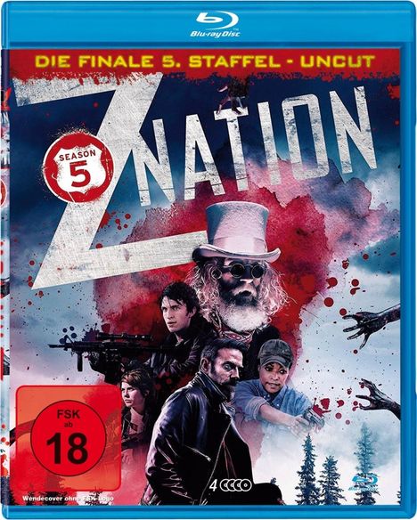 Z Nation Staffel 5 (finale Staffel) (Blu-ray), 4 Blu-ray Discs