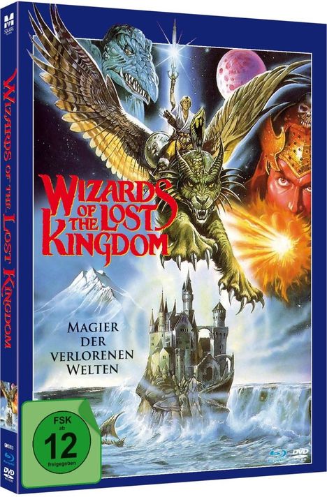 Wizards of the Lost Kingdom (Blu-ray &amp; DVD im Mediabook), 1 Blu-ray Disc und 1 DVD