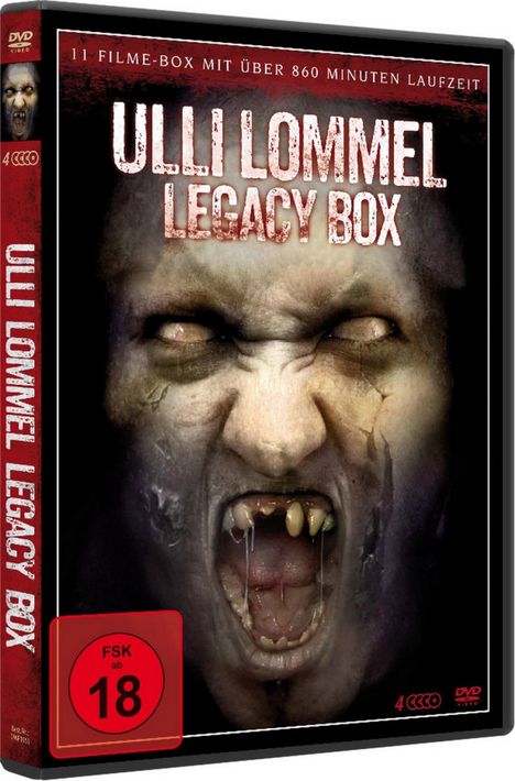 Ulli Lommel - Legacy Box Edition (11 Filme auf 4 DVDs), 4 DVDs