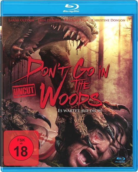 Don't go in the Woods (Blu-ray), Blu-ray Disc