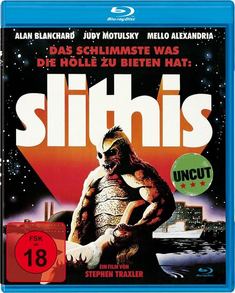 Slithis (Blu-ray), Blu-ray Disc