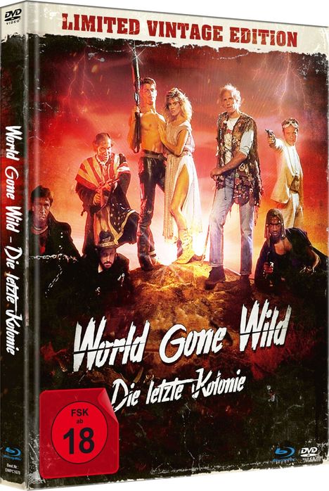 World Gone Wild (Blu-ray &amp; DVD im Mediabook), 1 Blu-ray Disc und 1 DVD