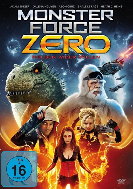 Monster Force Zero - Helden wider Willen, DVD