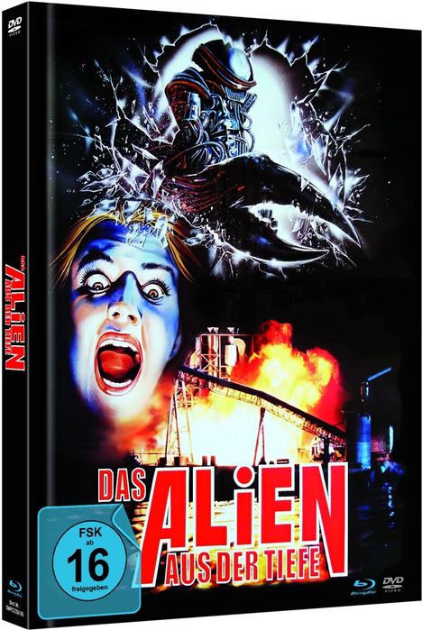 Das Alien aus der Tiefe (Blu-ray &amp; DVD im Mediabook), 1 Blu-ray Disc und 1 DVD