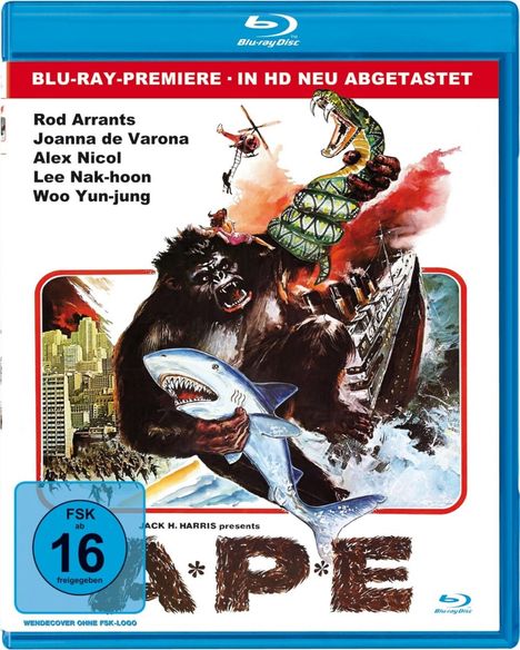 APE (Blu-ray), Blu-ray Disc