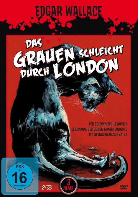 Das Grauen schleicht durch London (3 Filme auf 2 DVDs), 2 DVDs