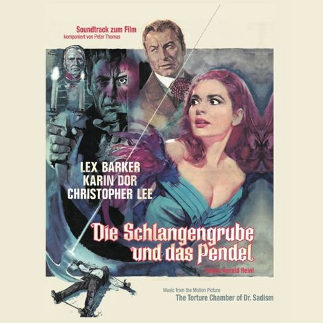 Filmmusik: Die Schlangengrube und das Pendel (180g) (Limited Numbered Edition) (Red Vinyl), LP