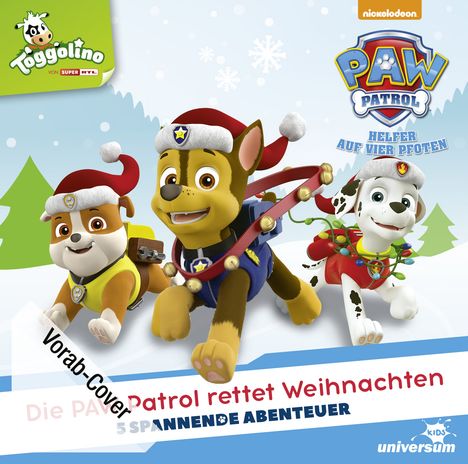 Die PAW Patrol rettet Weihnachten (CD), CD