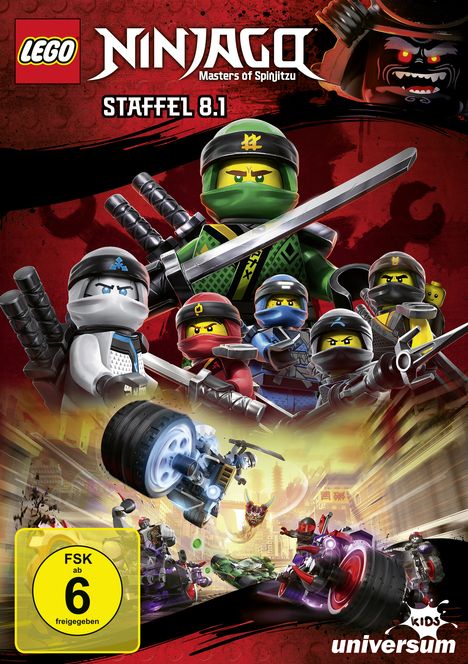 LEGO Ninjago 8 Box 1, DVD