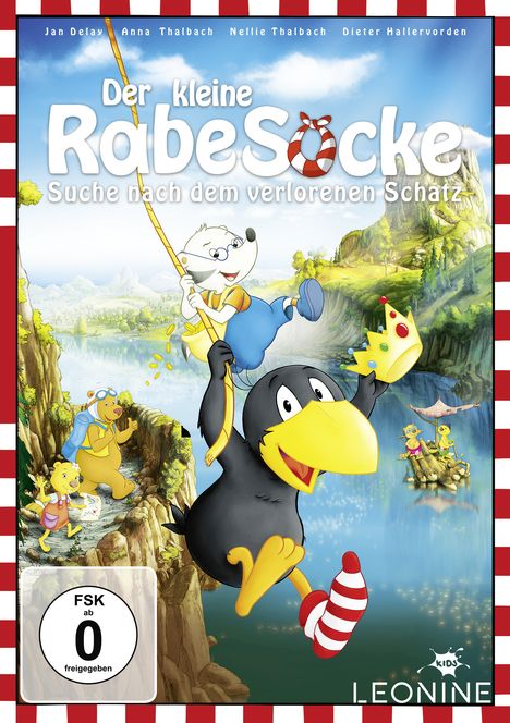 Der kleine Rabe Socke - Suche nach dem verlorenen Schatz, DVD