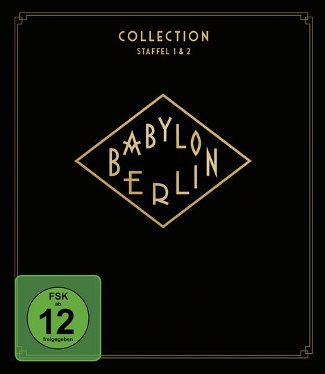 Babylon Berlin Collection Staffel 1 &amp; 2 (Blu-ray), 4 Blu-ray Discs