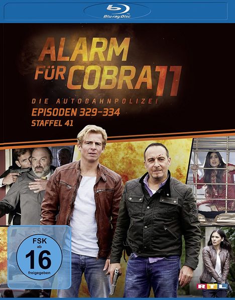 Alarm für Cobra 11 Staffel 41 (Blu-ray), 2 Blu-ray Discs