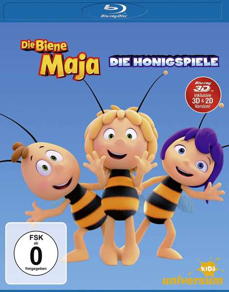 Die Biene Maja - Die Honigspiele (3D Blu-ray), Blu-ray Disc