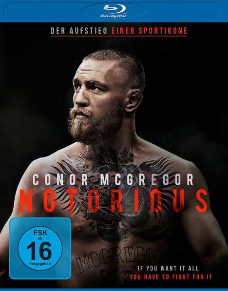Conor McGregor: Notorious (OmU) (Blu-ray), Blu-ray Disc