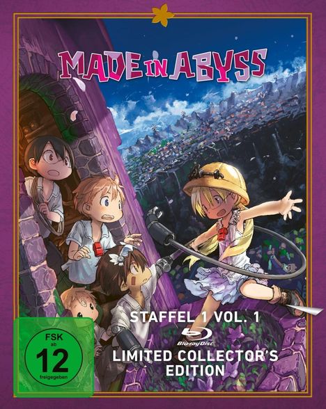 Made in Abyss Staffel 1 Vol. 1 (Limited Collector's Edition) (Blu-ray), Blu-ray Disc