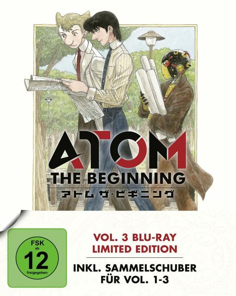 Atom the Beginning Vol. 3 (inkl. Sammelschuber) (Blu-ray), Blu-ray Disc