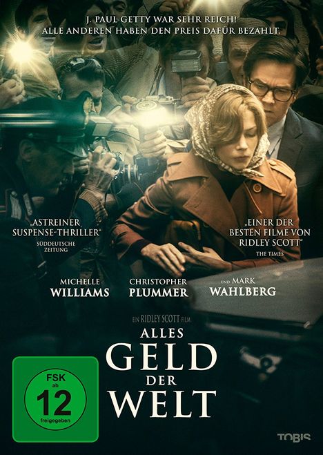 Alles Geld der Welt, DVD