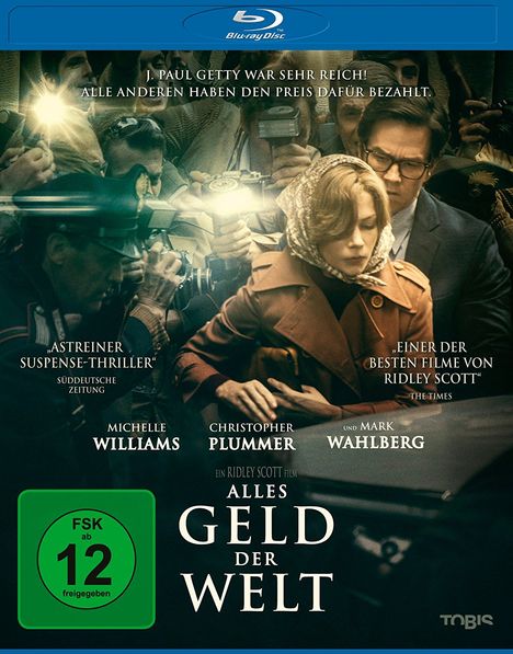 Alles Geld der Welt (Blu-ray), Blu-ray Disc