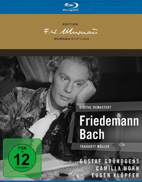 Friedemann Bach (Blu-ray), Blu-ray Disc