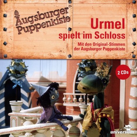 Augsburger Puppenkiste: Urmel spielt im Schloss, 2 CDs