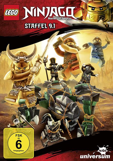 LEGO Ninjago 9 Box 1, DVD