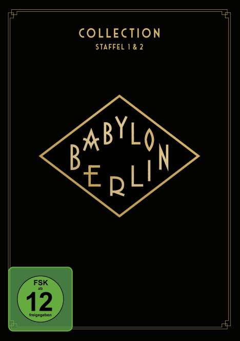 Babylon Berlin Collection Staffel 1 &amp; 2, 4 DVDs