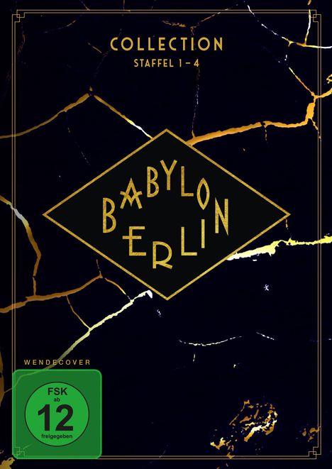 Babylon Berlin Collection Staffel 1-4, 12 DVDs