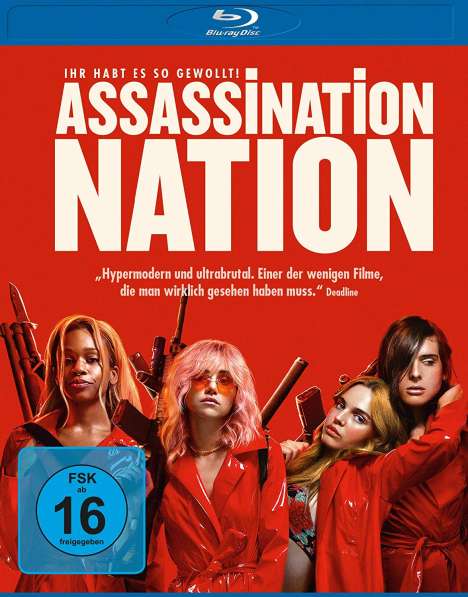 Assassination Nation (Blu-ray), Blu-ray Disc
