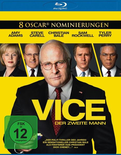 Vice - Der zweite Mann (Blu-ray), Blu-ray Disc