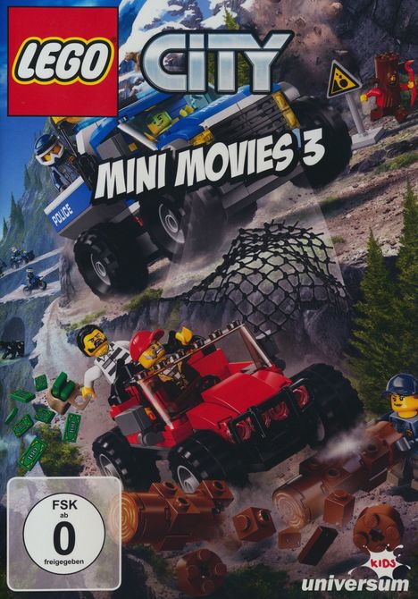 LEGO City Mini Movies 3, DVD