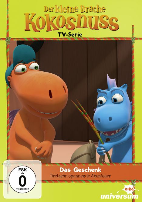 Der kleine Drache Kokosnuss DVD 14: Das Geschenk, DVD