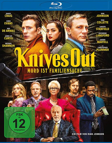 Knives Out (Blu-ray), Blu-ray Disc