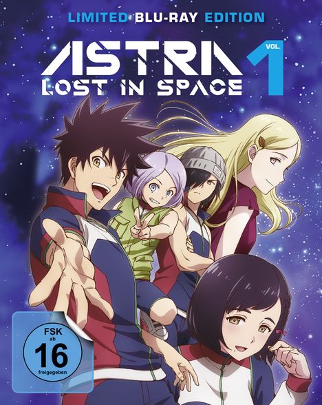 Astra Lost in Space Vol. 1 (Limited Edition) (Blu-ray), Blu-ray Disc