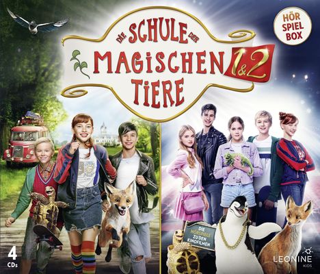 Die Schule der magischen Tiere - Hörspielbox, 4 CDs