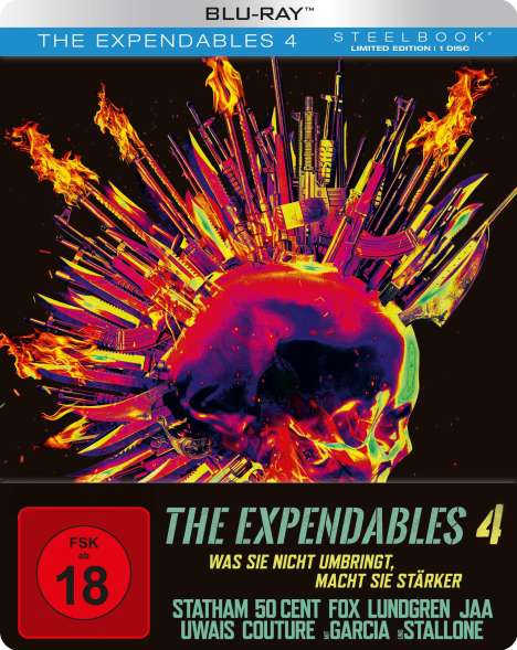 The Expendables 4 (Blu-ray im Steelbook), Blu-ray Disc