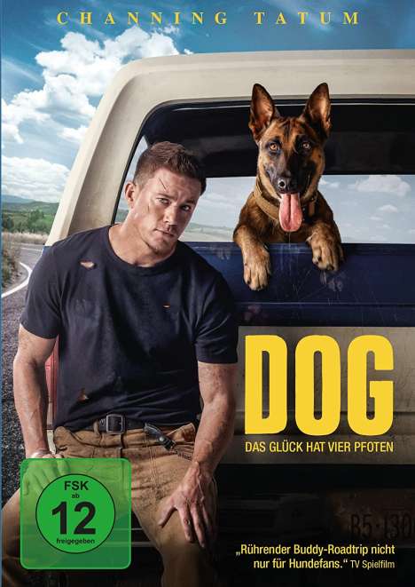 Dog - Das Glück hat vier Pfoten (2022), DVD